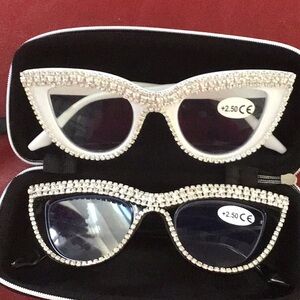 Reading glasses bling
